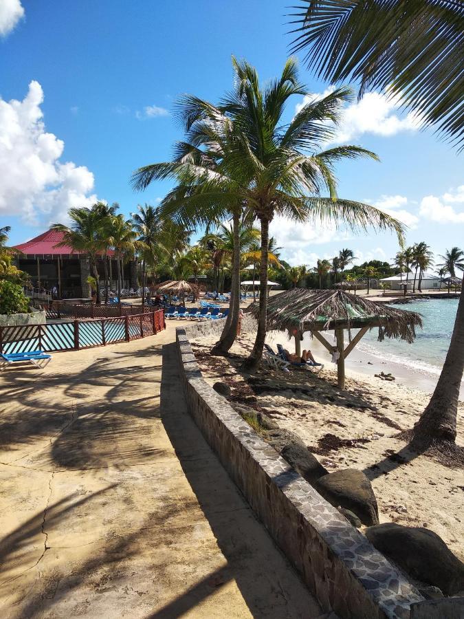 Studio Avec Grande Piscine, Plage Cannelle Caraibes 생프랑수아 외부 사진