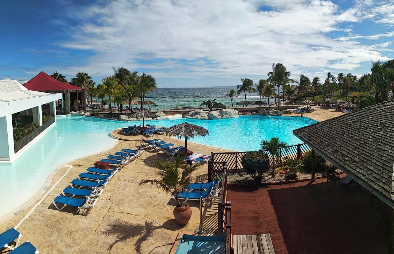 Studio Avec Grande Piscine, Plage Cannelle Caraibes 생프랑수아 외부 사진